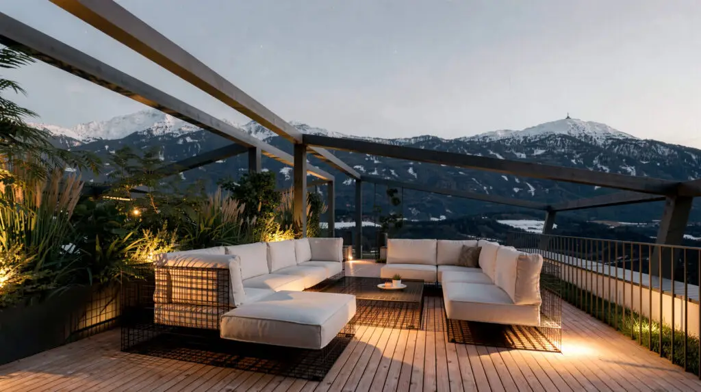 Musterprojekt Dachterrasse